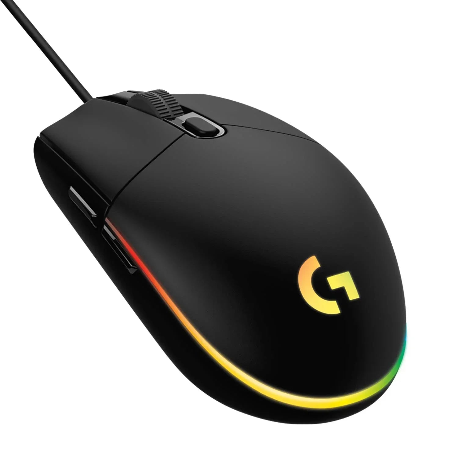 Logitech G102/G203 Wired Gaming Mouse | 8000DPI Hero Sensor | Ultra-Precise Flick Shots & Recoil Control for CS:GO/PUBG