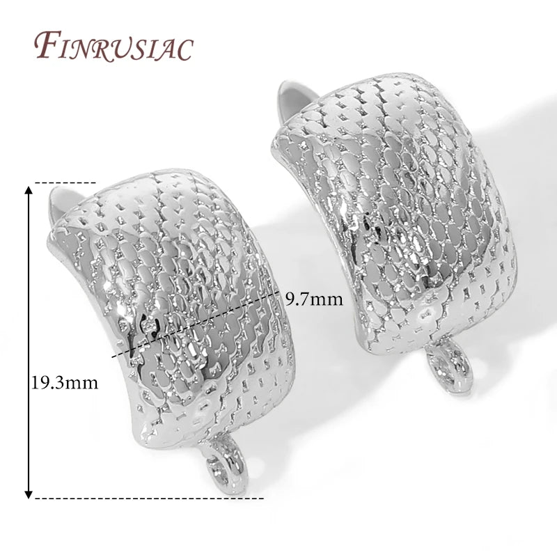 18K Gold Plated,Anti-Allergy Earring Hook Clasps,Supplies For Jewelry,Fasteners Earwires,Earrings Fixtures Accessories