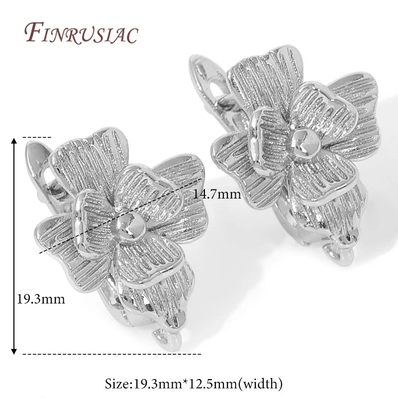 18K Gold Plated,Anti-Allergy Earring Hook Clasps,Supplies For Jewelry,Fasteners Earwires,Earrings Fixtures Accessories