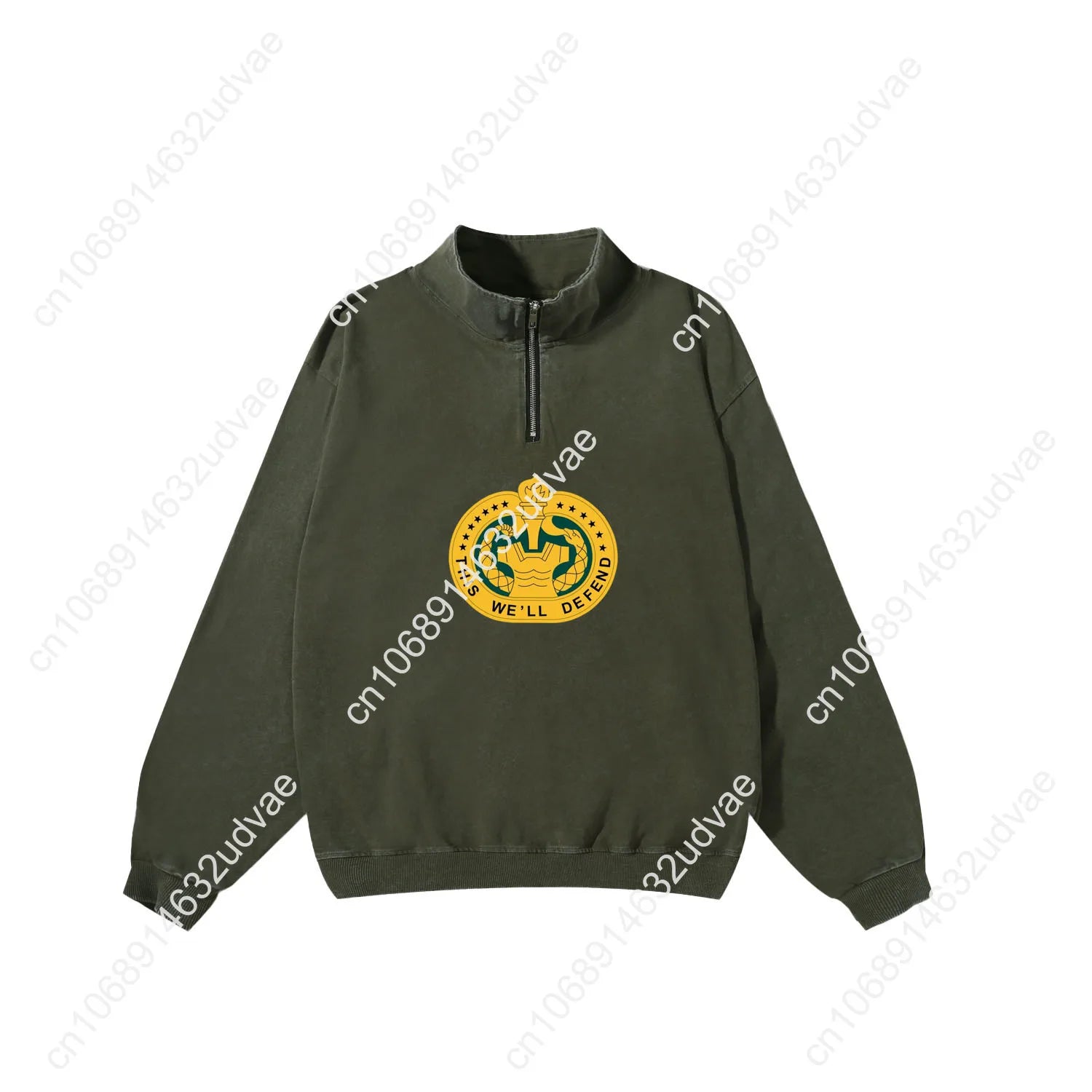 Drill Sergeant Identification Badge Retro Sweatshirt Man Woman Teenager Vintage Pullover Half Custom Made Tops Sleeved Tshirt