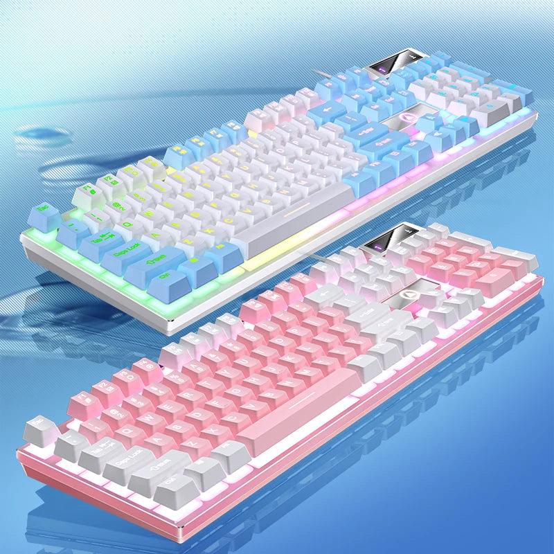YINDIAO Keyboard Gaming Wired Laptop Desktops PC Computer Office