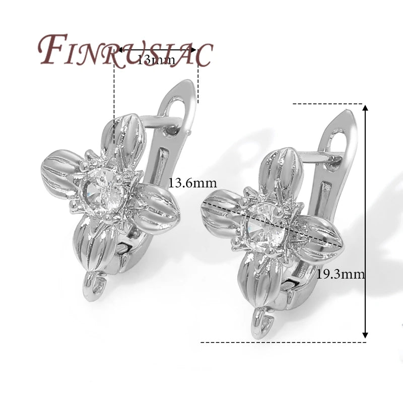 18K Gold Plated,Anti-Allergy Earring Hook Clasps,Supplies For Jewelry,Fasteners Earwires,Earrings Fixtures Accessories