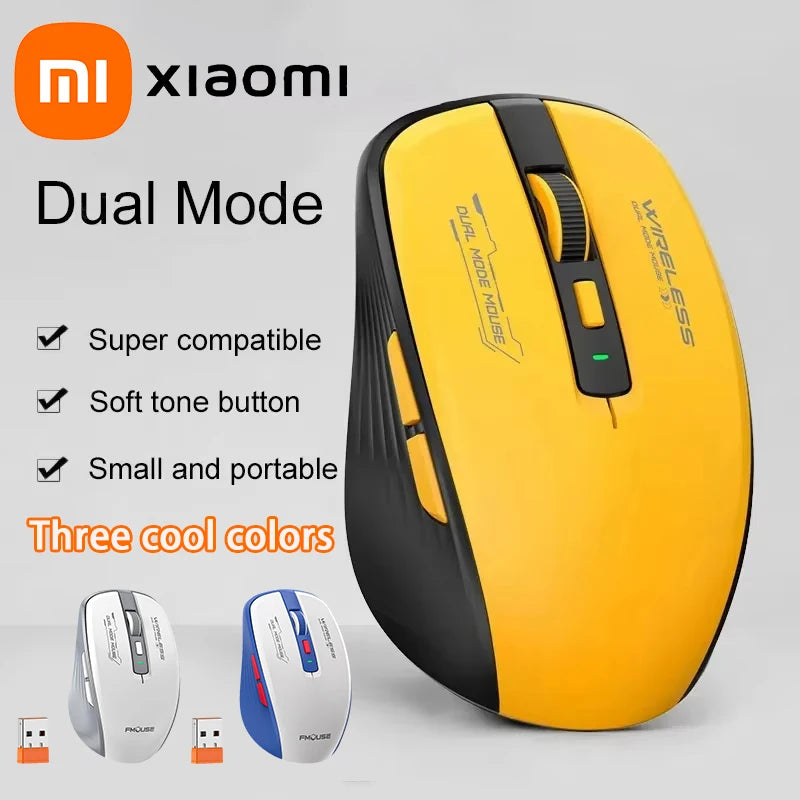 Xiaomi M303L Bluetooth Wireless Mouse 2.4G Dual Mode 1600 DPI Silent Tablet Notebook PC Office Portable Mouse For Android ios
