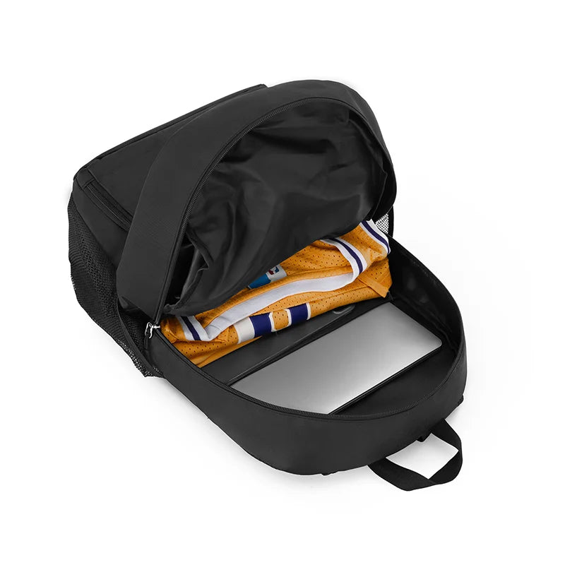 Big Basketball Backpack Men Travel Sports  Outdoor Nylon Backpack Youth Student Backpack  Football Bag With Shoe Pocket Backpack
