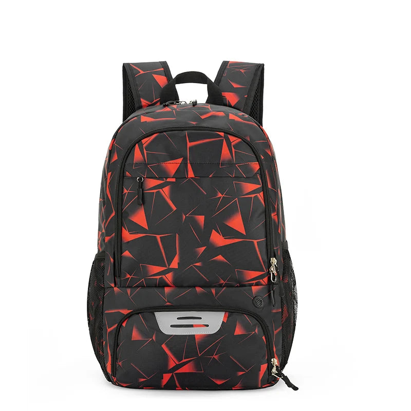 Big Basketball Backpack Men Travel Sports  Outdoor Nylon Backpack Youth Student Backpack  Football Bag With Shoe Pocket Backpack
